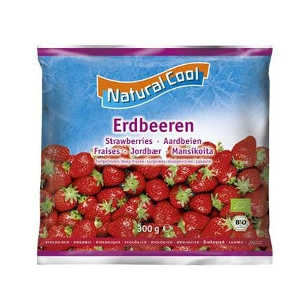Βιολογικές Φράουλες Kατεψυγμένες 300g Natural Cool