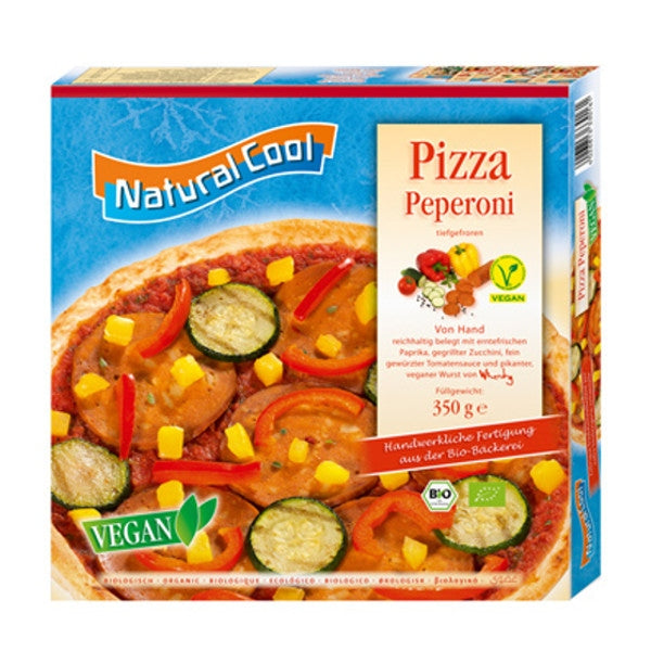 Βιολογική, Vegan Πίτσα Πεπερόνι 350g Natural Cool