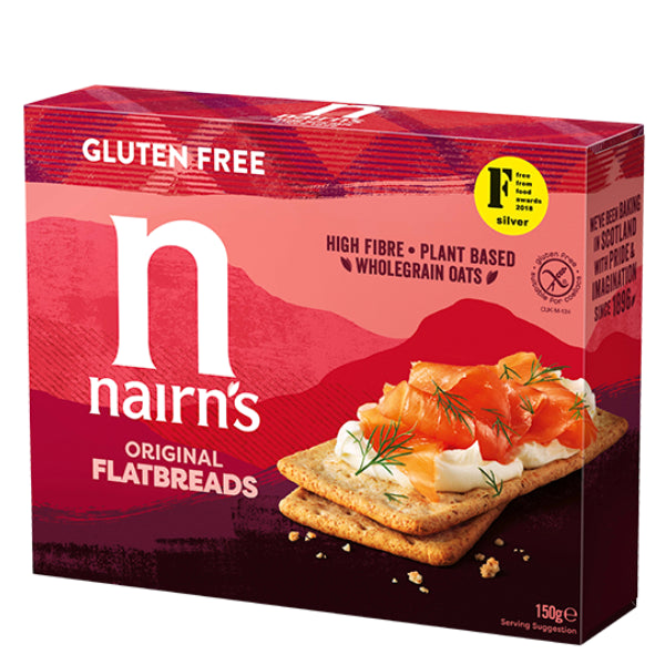 Φρυγανιές Βρώμης Ολικής Χωρίς Γλουτένη, 150g Nairn's
