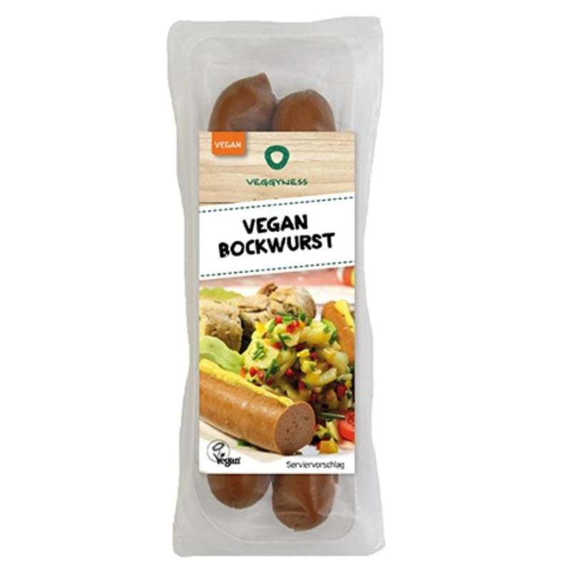 Βιολογικό Καπνιστό Λουκάνικο Seitan Vegan Bockwurst  200g   Veggyness