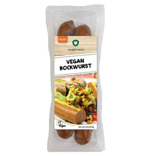 Βιολογικό Καπνιστό Λουκάνικο Seitan Vegan Bockwurst  200g   Veggyness