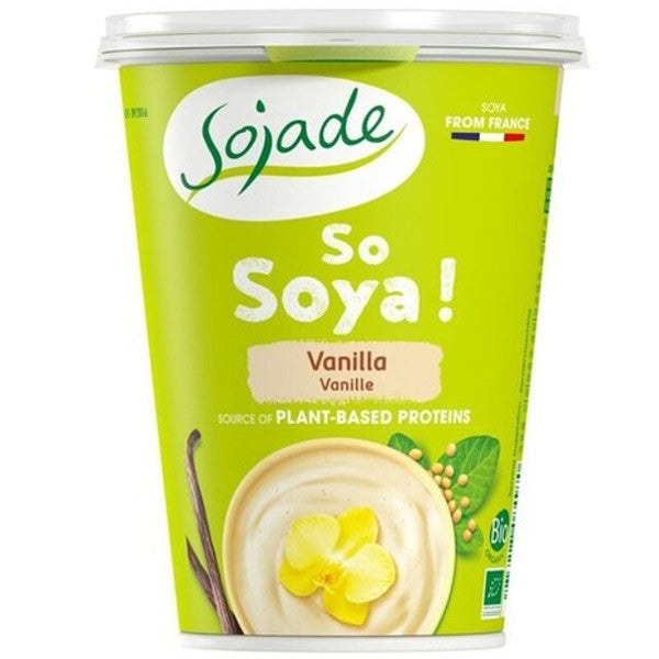 Βιολογικό Επιδόρπιο Σόγιας Bανίλια  400g Sojade